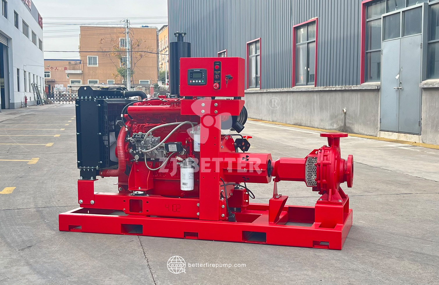 End Suction Diesel Engine Pump