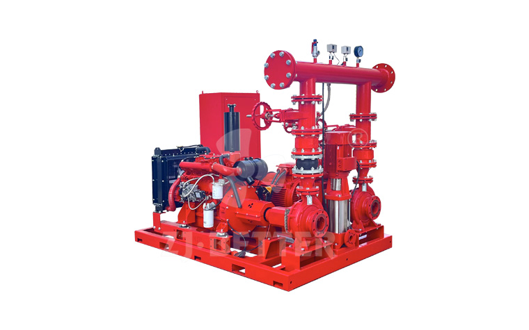 EDJ Fire Pump Set (Cummins Diesel engine)