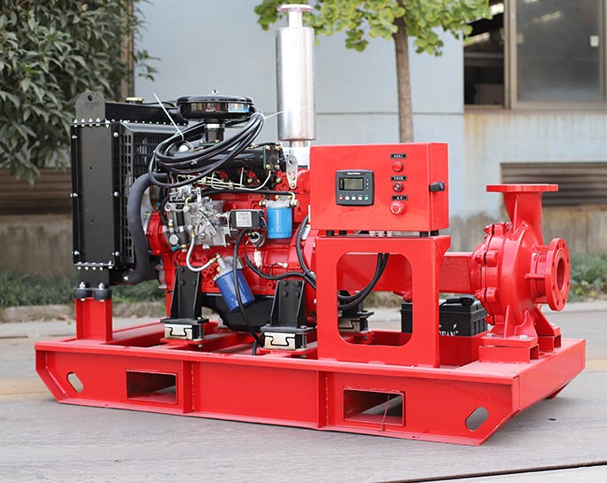 Precautions for fire pump use