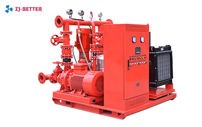 Electric Diesel Jockey Fire Pump Set