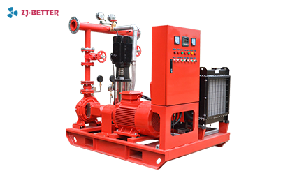 Electric Diesel Jockey Fire Pump Set(Electric+Diesel+Jockey pump)